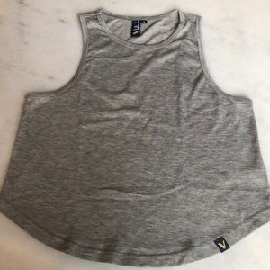 Vull Dolphin Hem Tank in Gray - small